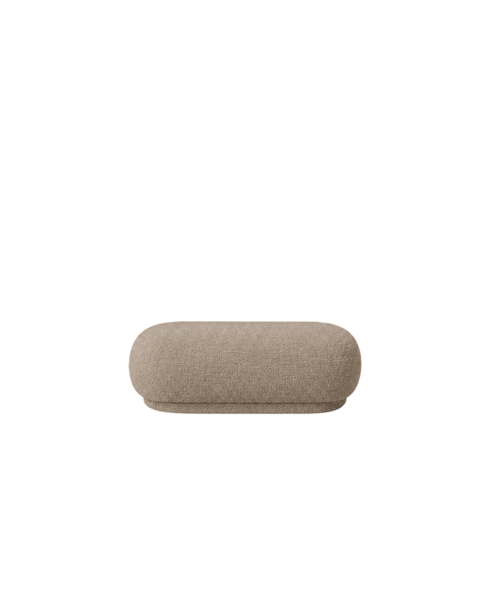 rico ottoman - bouclé by ferm living
