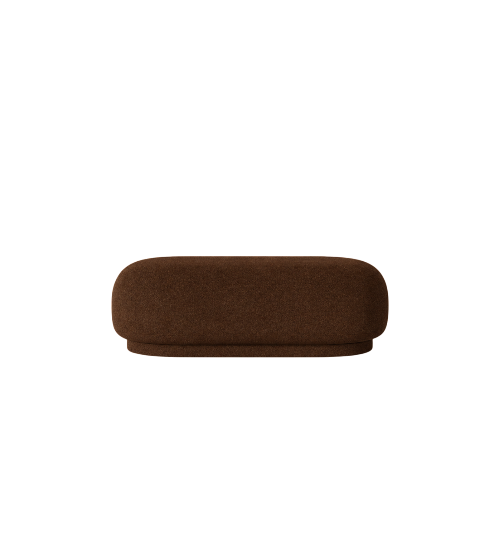 rico ottoman - rich velvet by nevotex