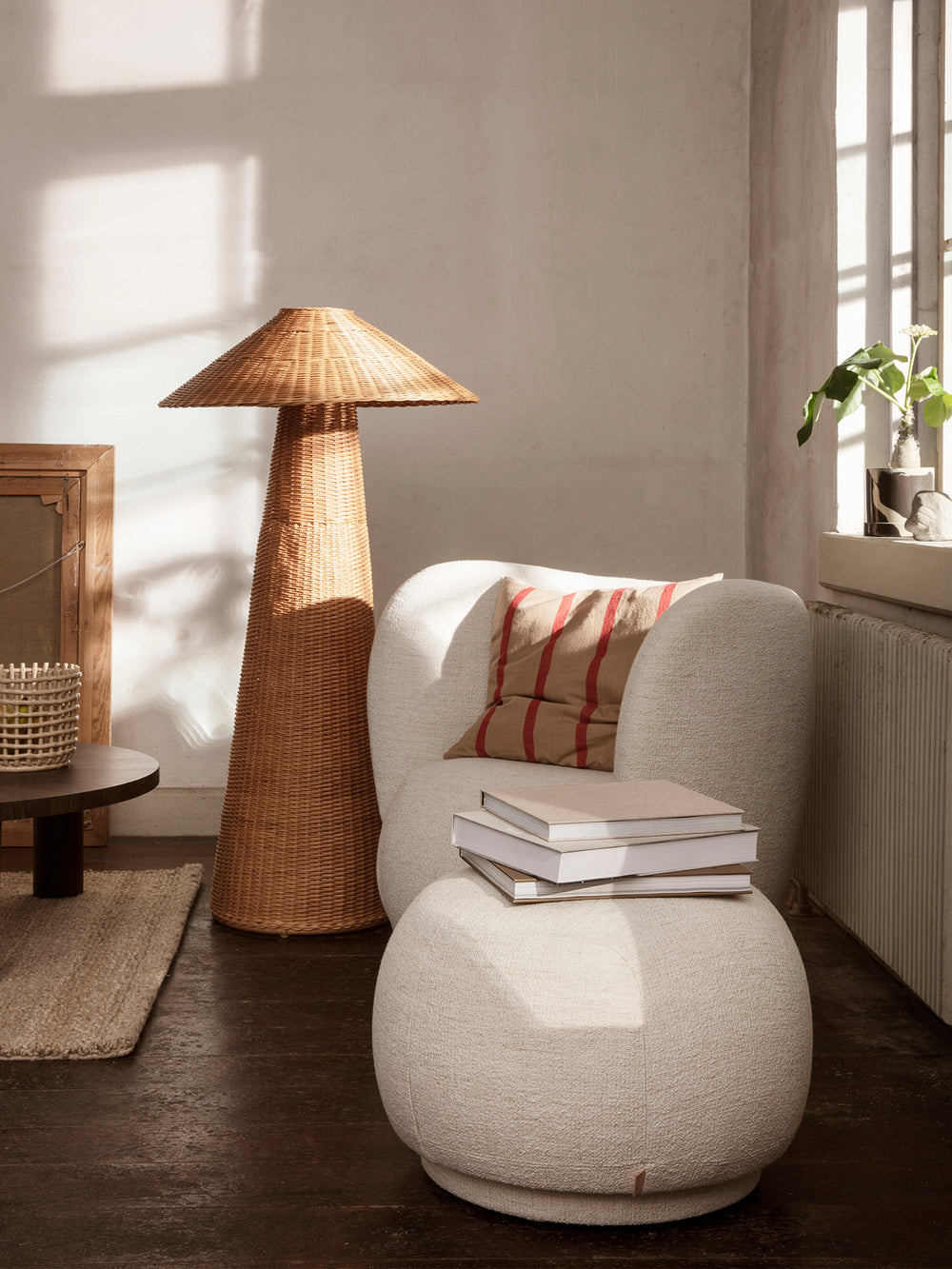 rico pouf - bouclé by ferm living
