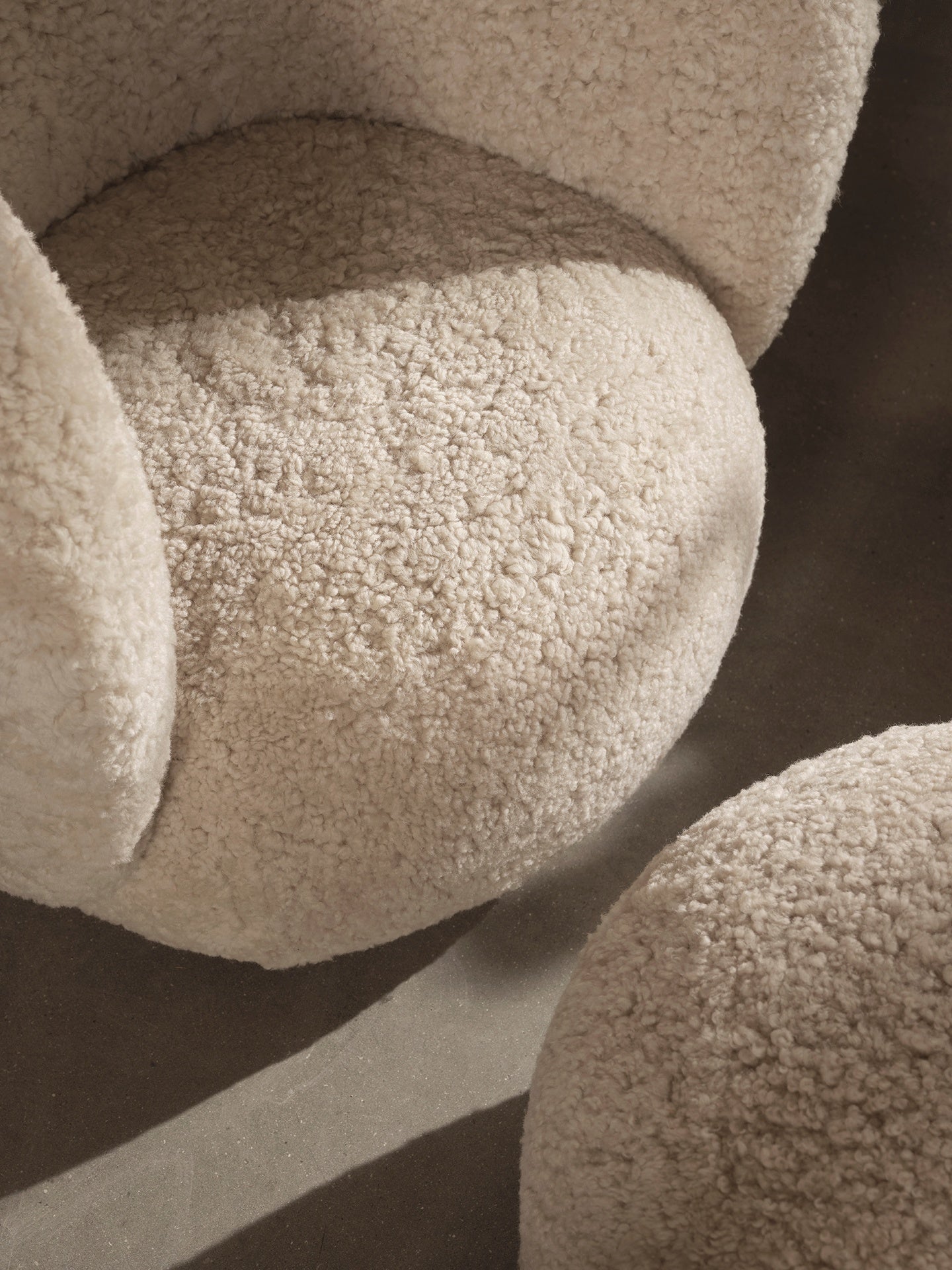 rico pouf - sheepskin by skandilock