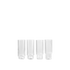 ripple - long drink glasses set of 4
