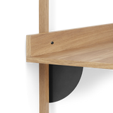 sector - desk oak 