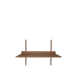 sector desk - smoked oak