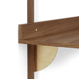 sector - desk smoked oak 