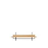 sector rack shelf - oak