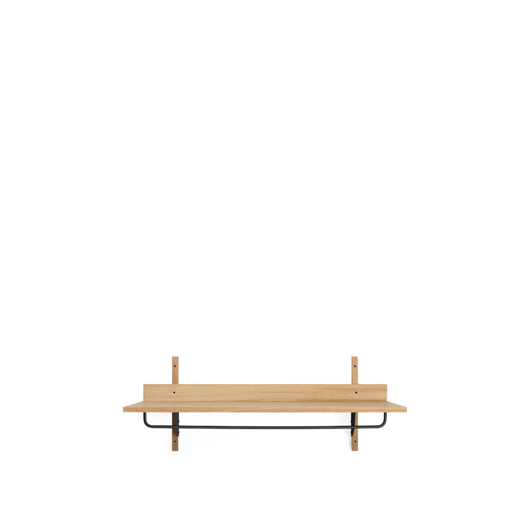 sector rack shelf - oak