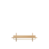 sector rack shelf - oak