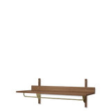 sector - rack shelf smoked oak