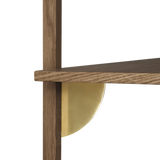 sector - shelf single smoked oak