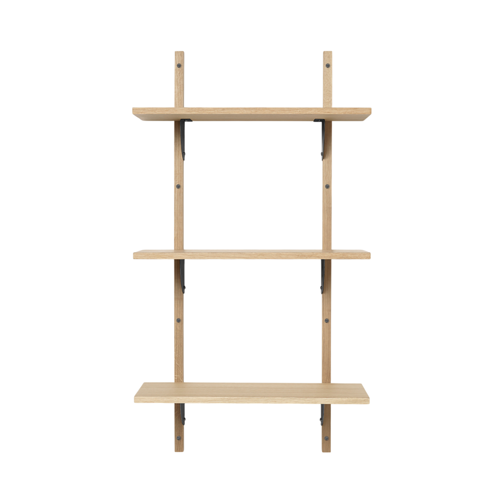 sector shelf tripple - oak