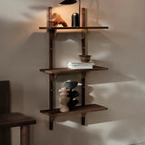 sector - shelf tripple smoked oak
