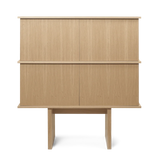 stilt sideboard - natural oak