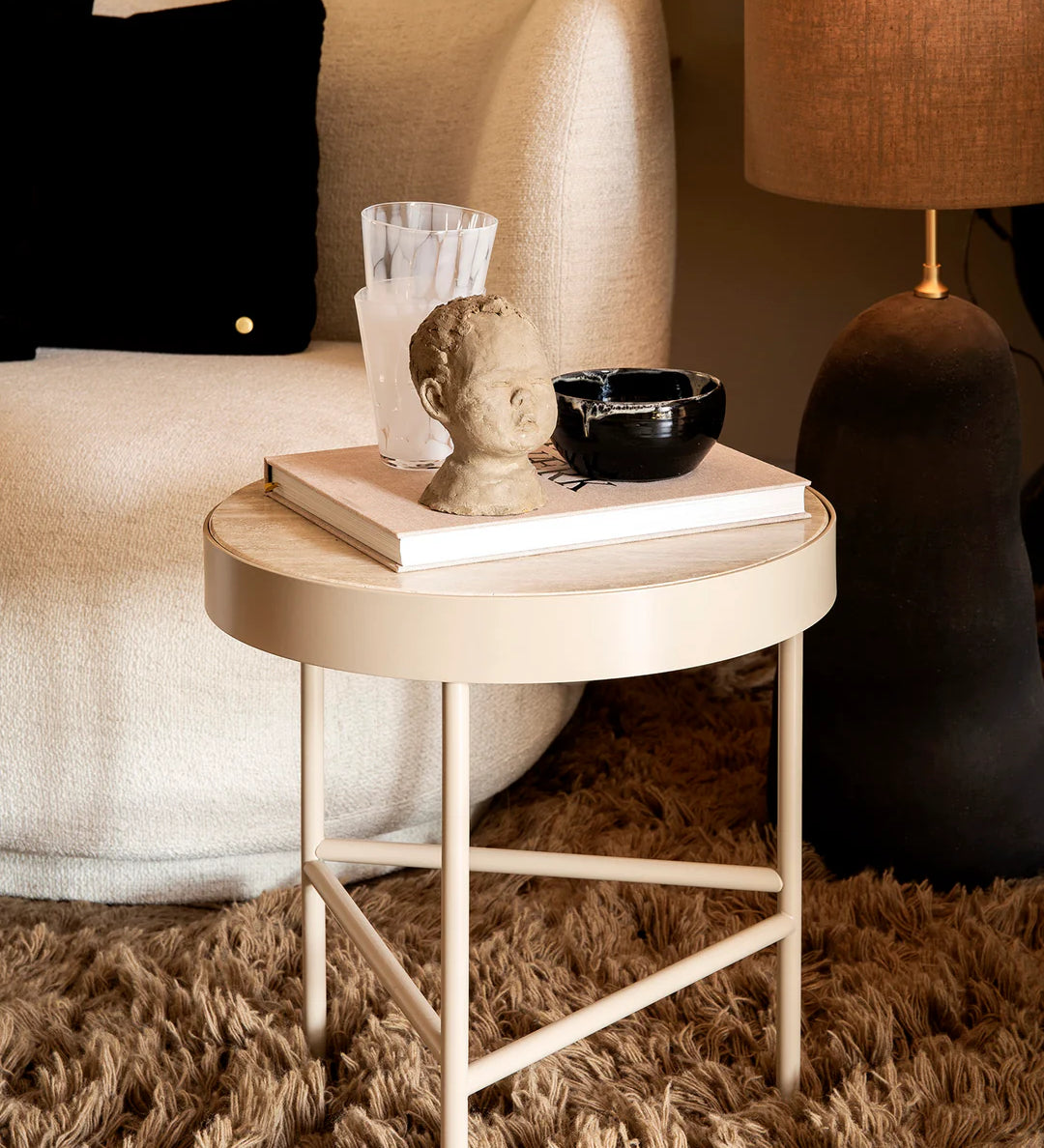 travertine - table