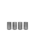 ripple - verrines set of 6