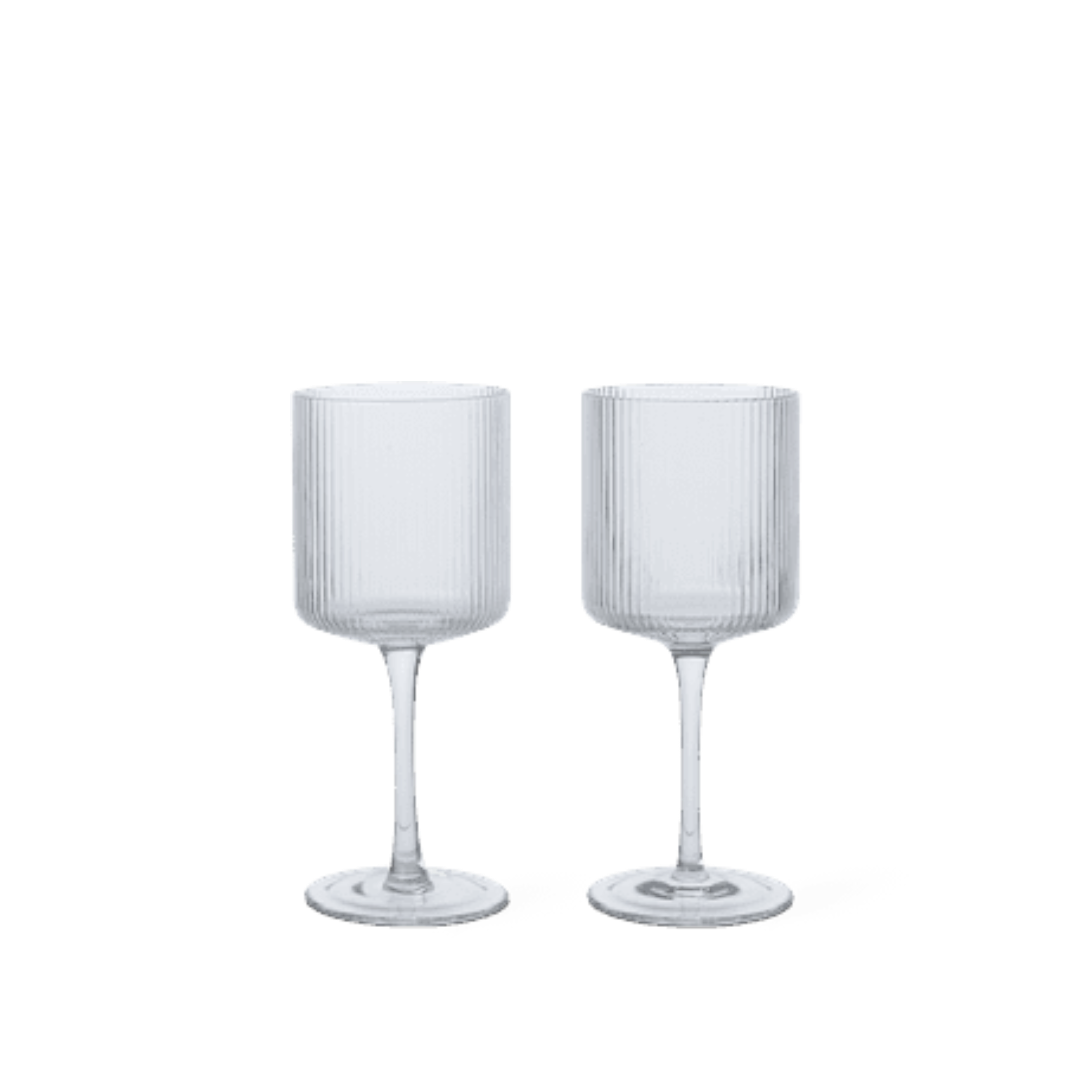 ripple - white wine glasses set of 2