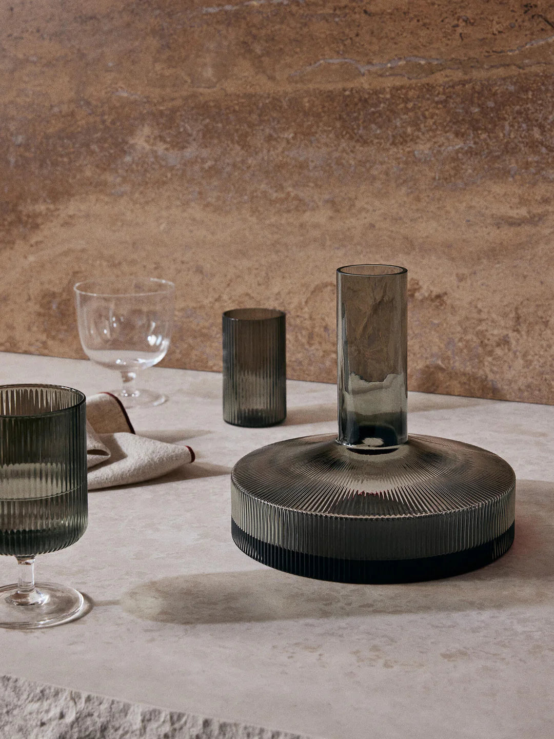 ripple - wine carafe