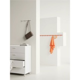 relief - chest of drawers wide white