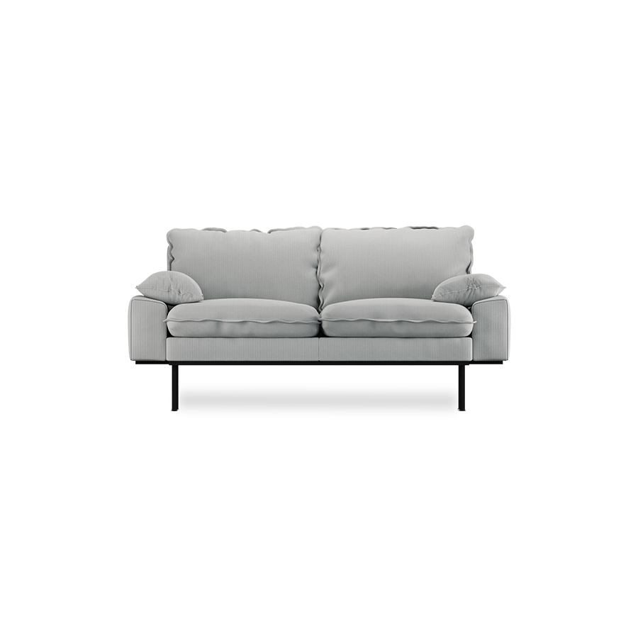 retro sofa 2 seats - corduroy rib 