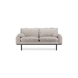retro sofa 2 seats cosy - beige 