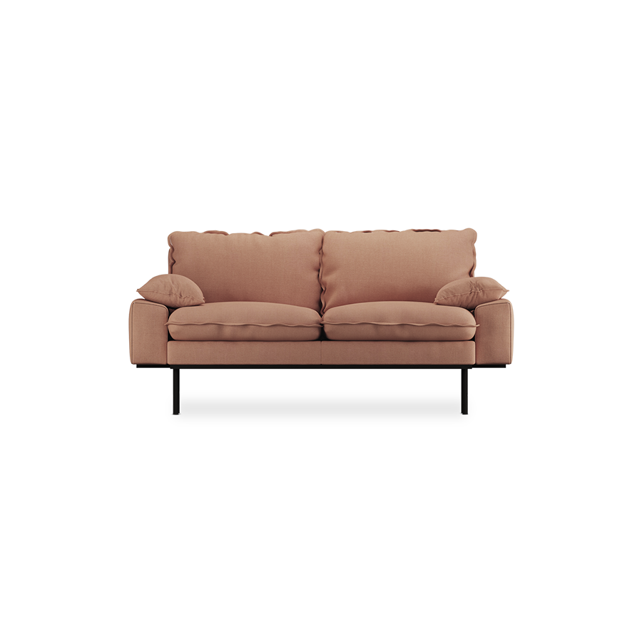 retro sofa 2 seats - linen 