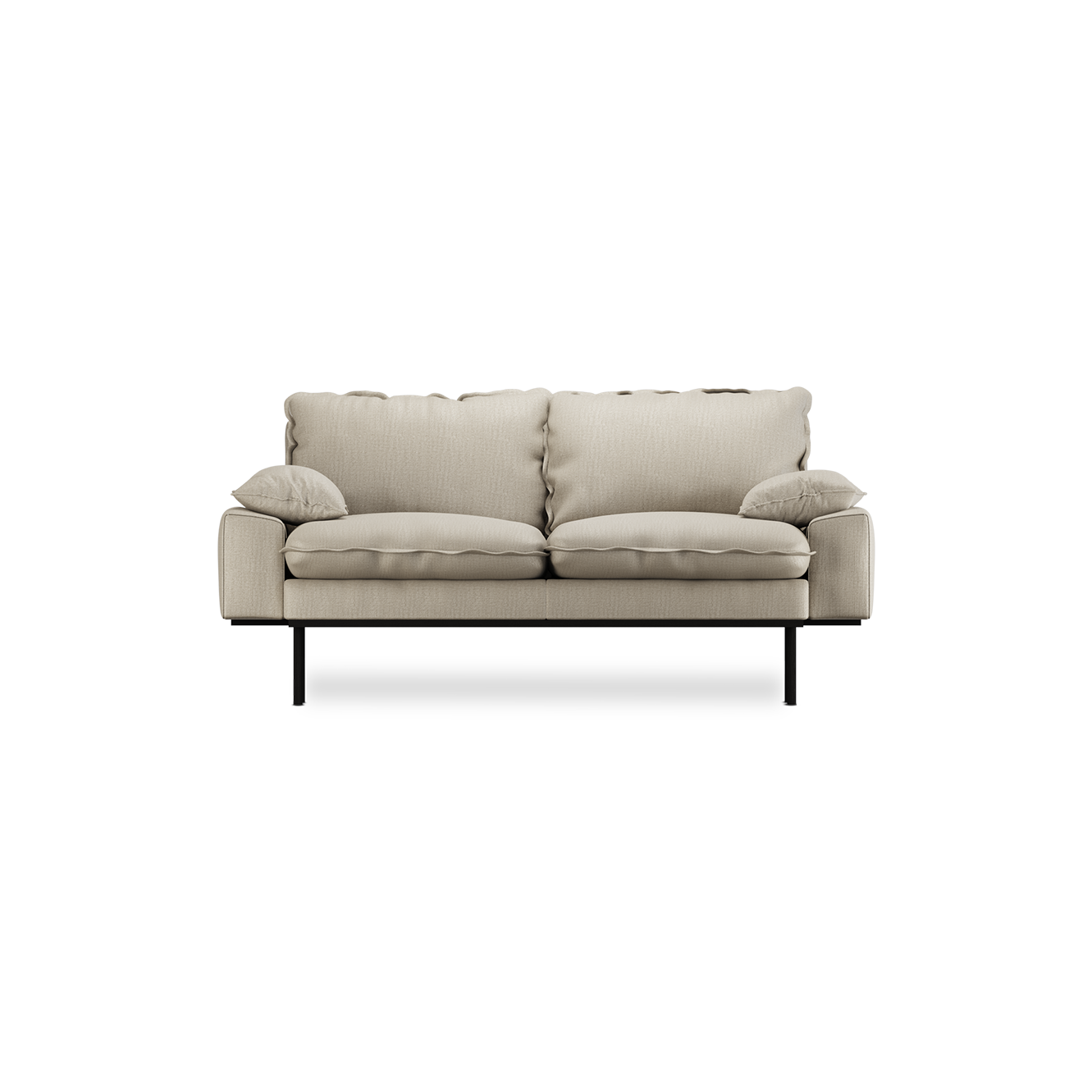 retro sofa 2 seats - pure