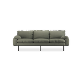 retro sofa 3 seats - linen 
