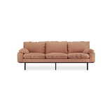 retro sofa 3 seats - linen 