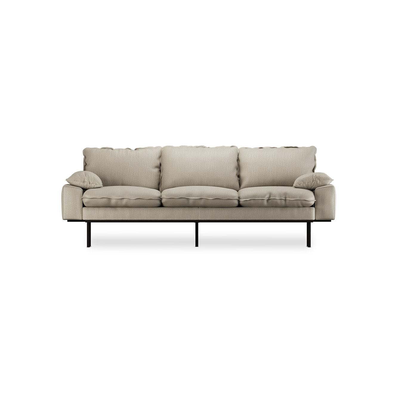retro sofa 3 seats - pure