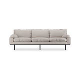 retro sofa 4 seats cosy - beige 