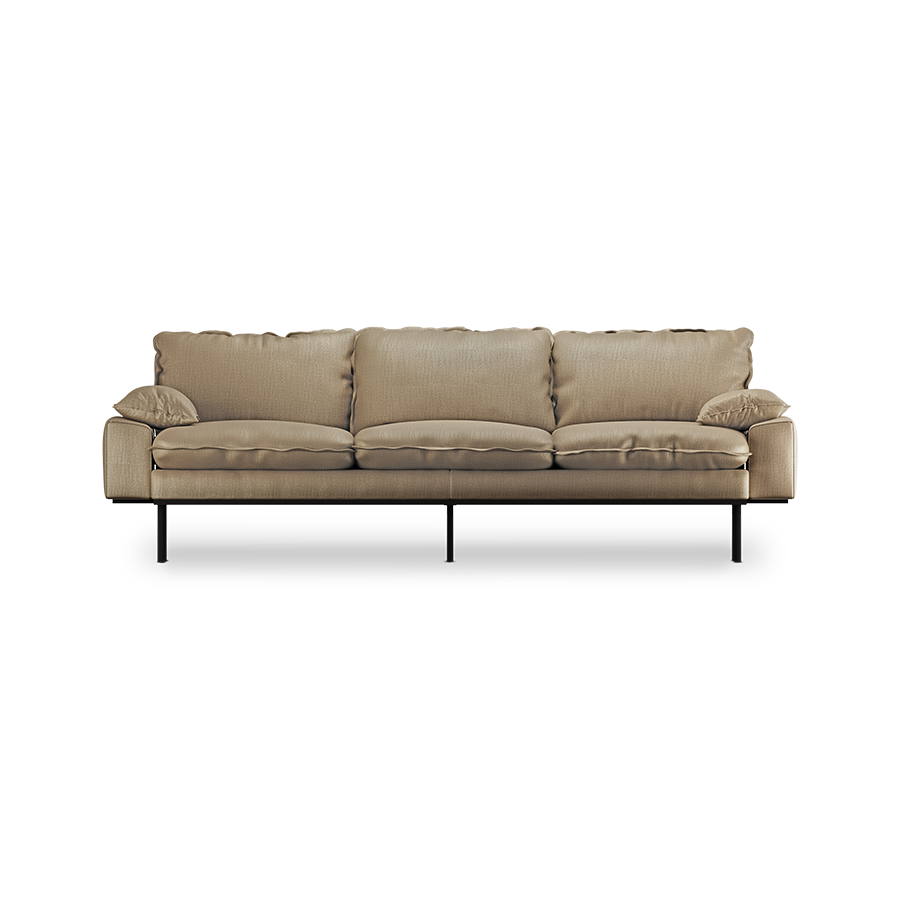 retro sofa 4 seats - pure