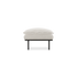 retro sofa hocker - bouclé