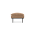 retro sofa hocker - corduroy rib 