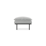 retro sofa hocker - corduroy rib 