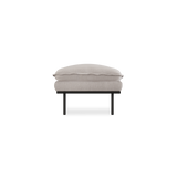 retro sofa hocker cosy - beige 