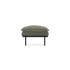 retro sofa hocker - linen 