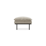retro sofa hocker - pure