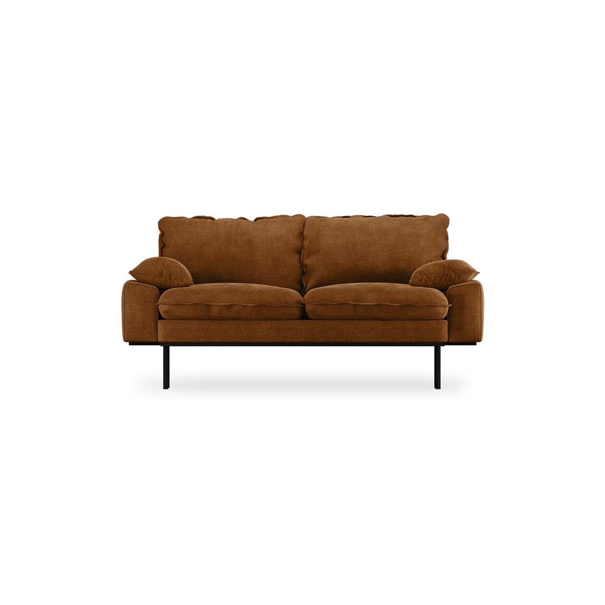 retro sofa 2 seats - royal velvet 