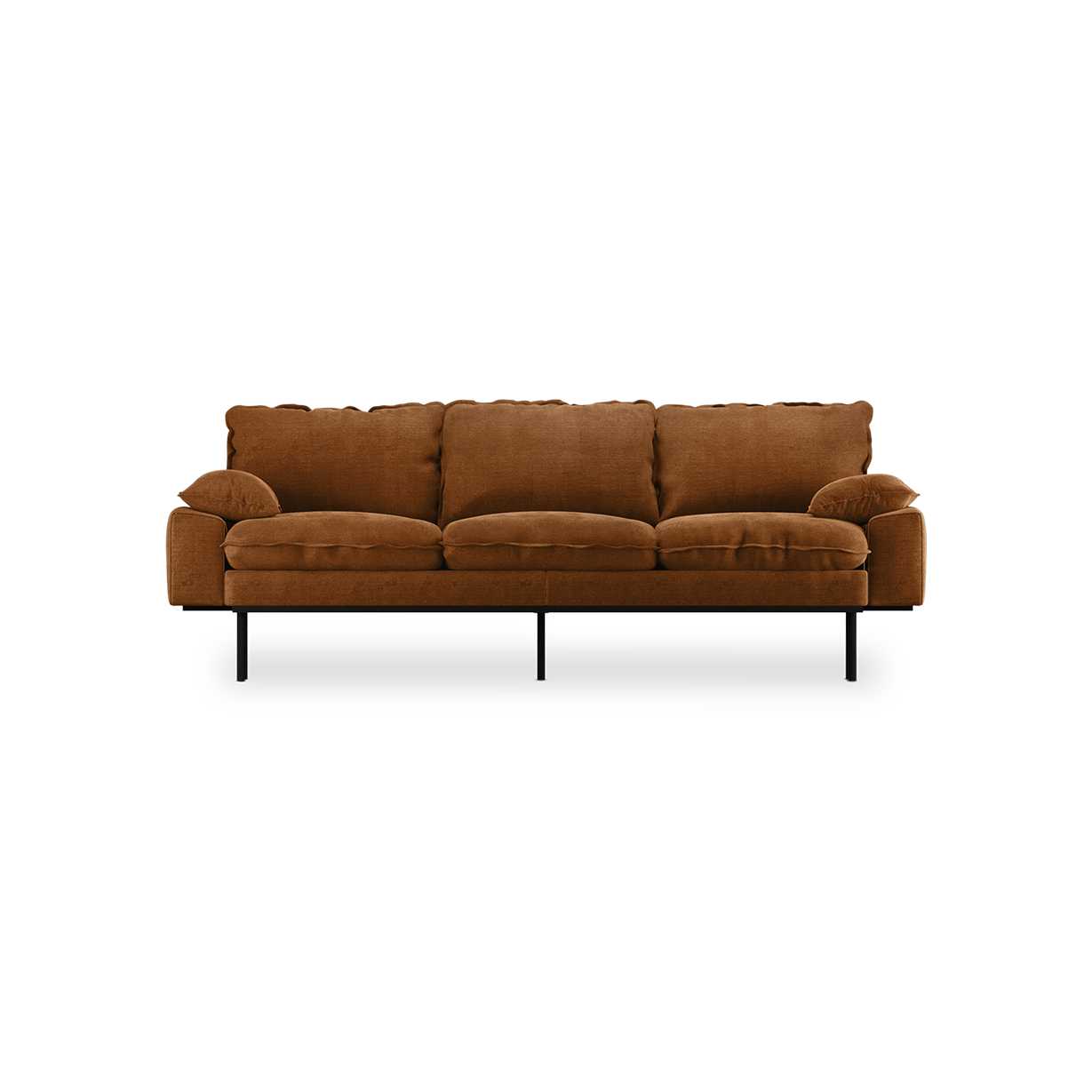 retro sofa 3 seats - royal velvet 