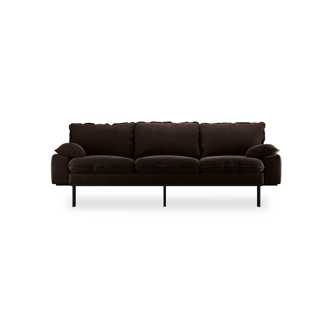 retro sofa 3 seats - royal velvet 