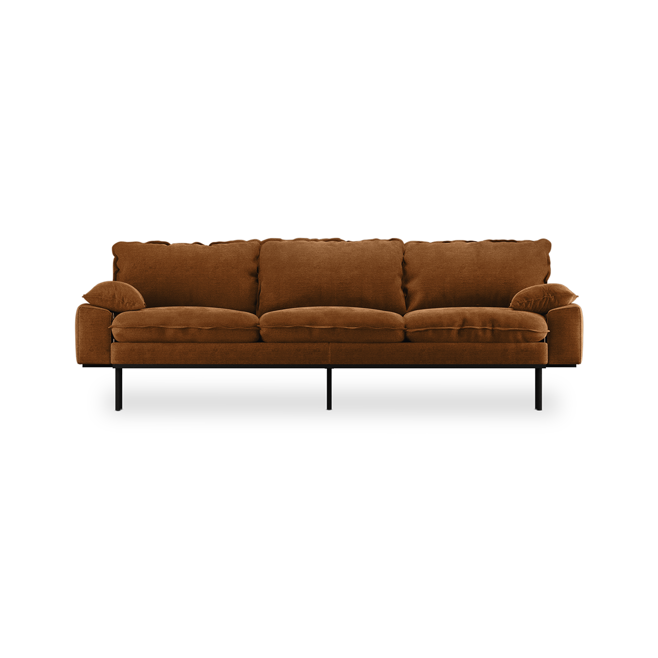 retro sofa 4 seats - royal velvet 