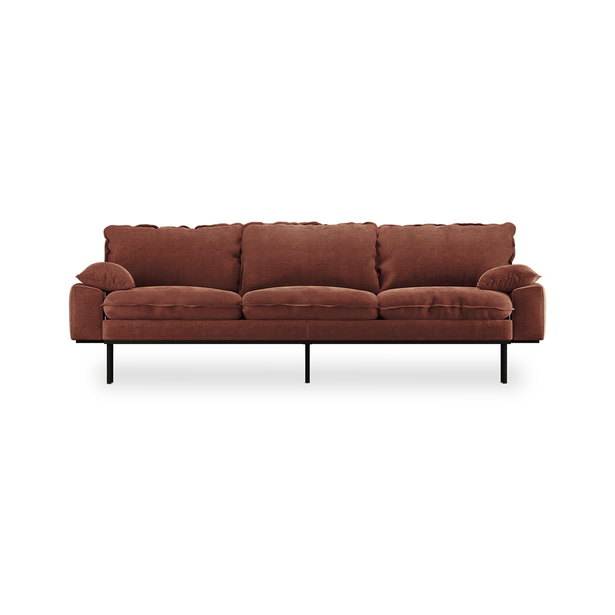 retro sofa 4 seats - royal velvet 