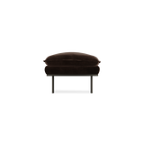 retro sofa hocker - royal velvet 