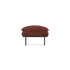 retro sofa hocker - royal velvet 