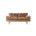 retro sofa 2 seats - velvet corduroy 