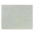 dinner mat square leather nupo - metallic