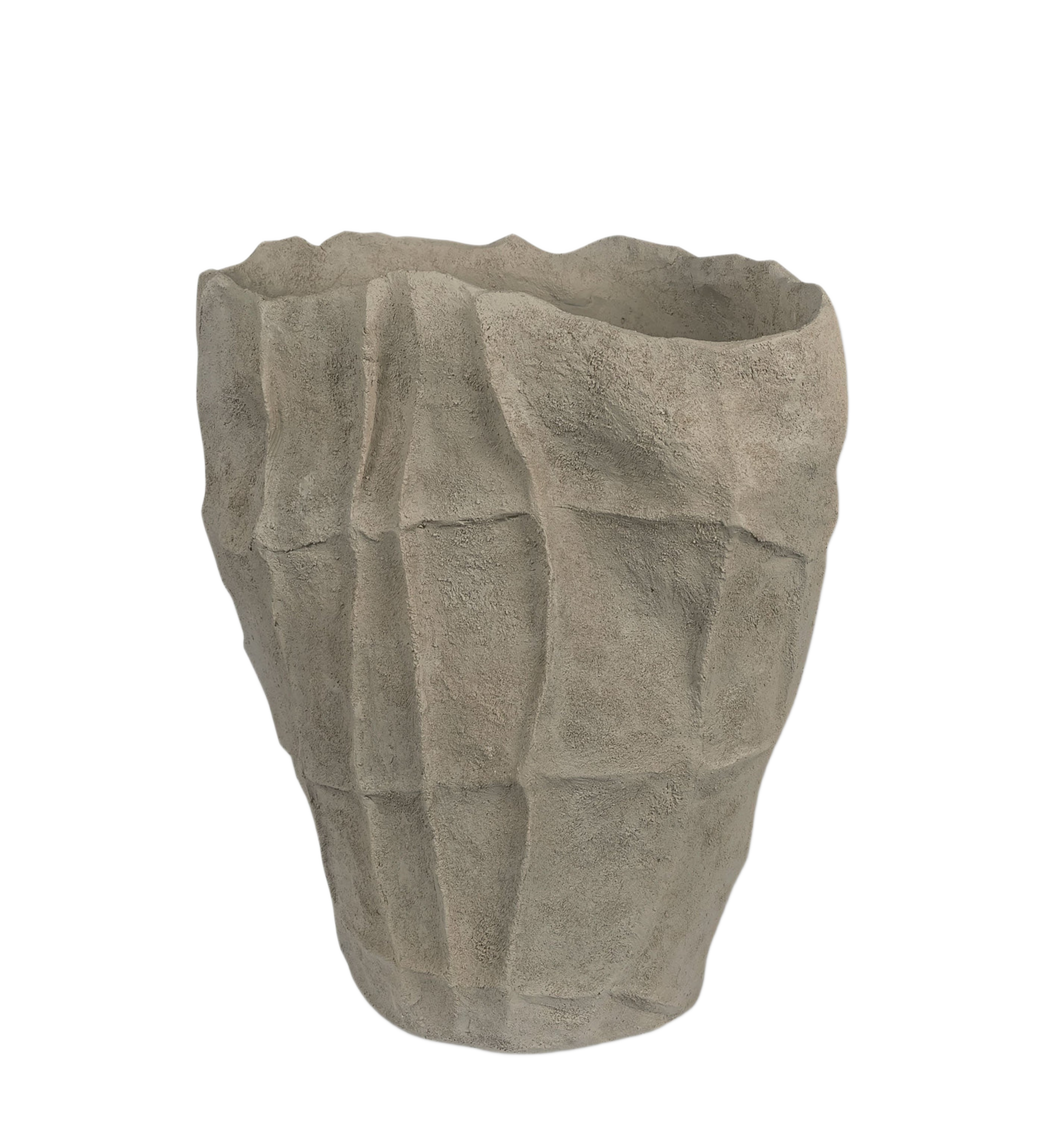 art piece artistic vase - sand