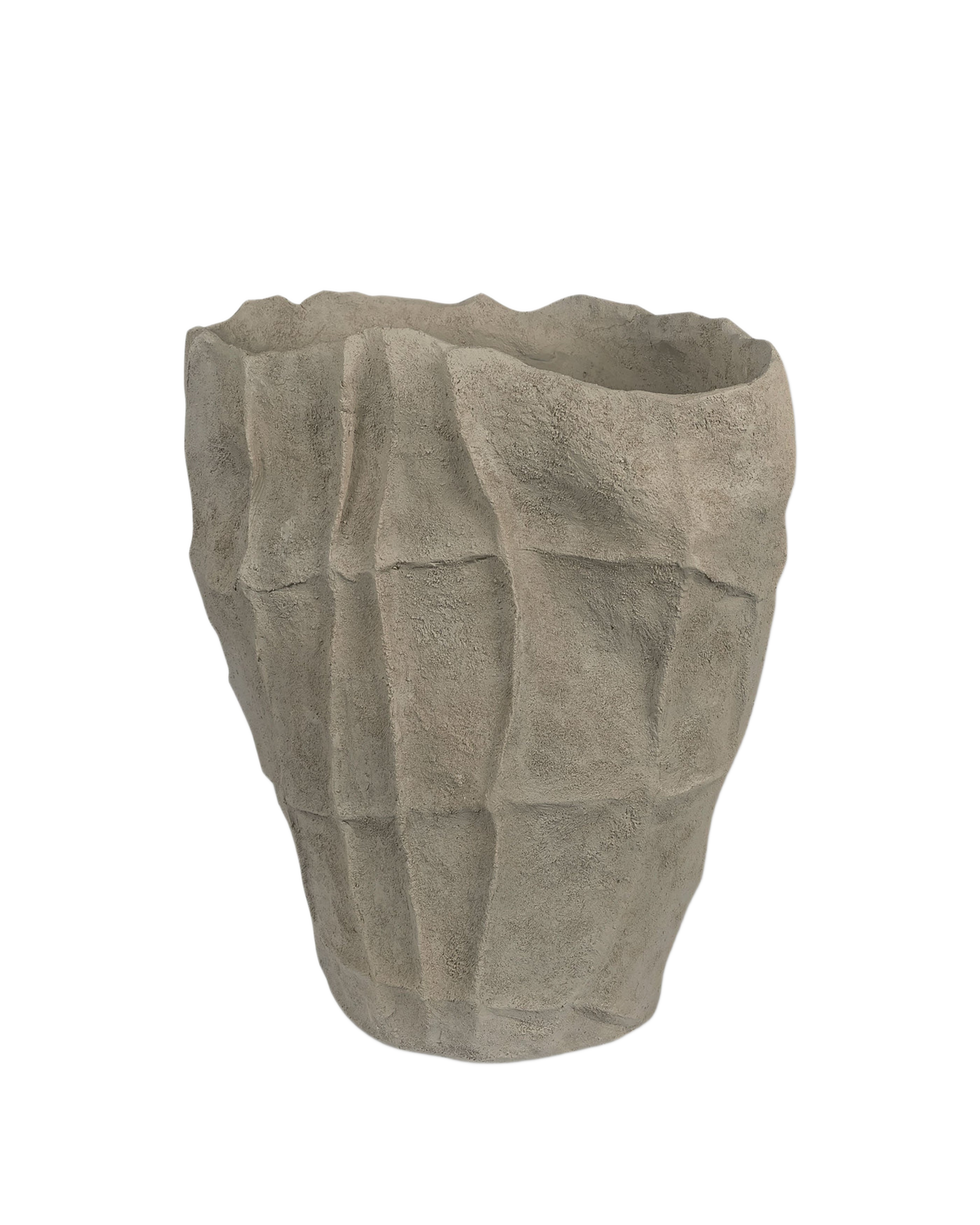 art piece artistic vase - sand
