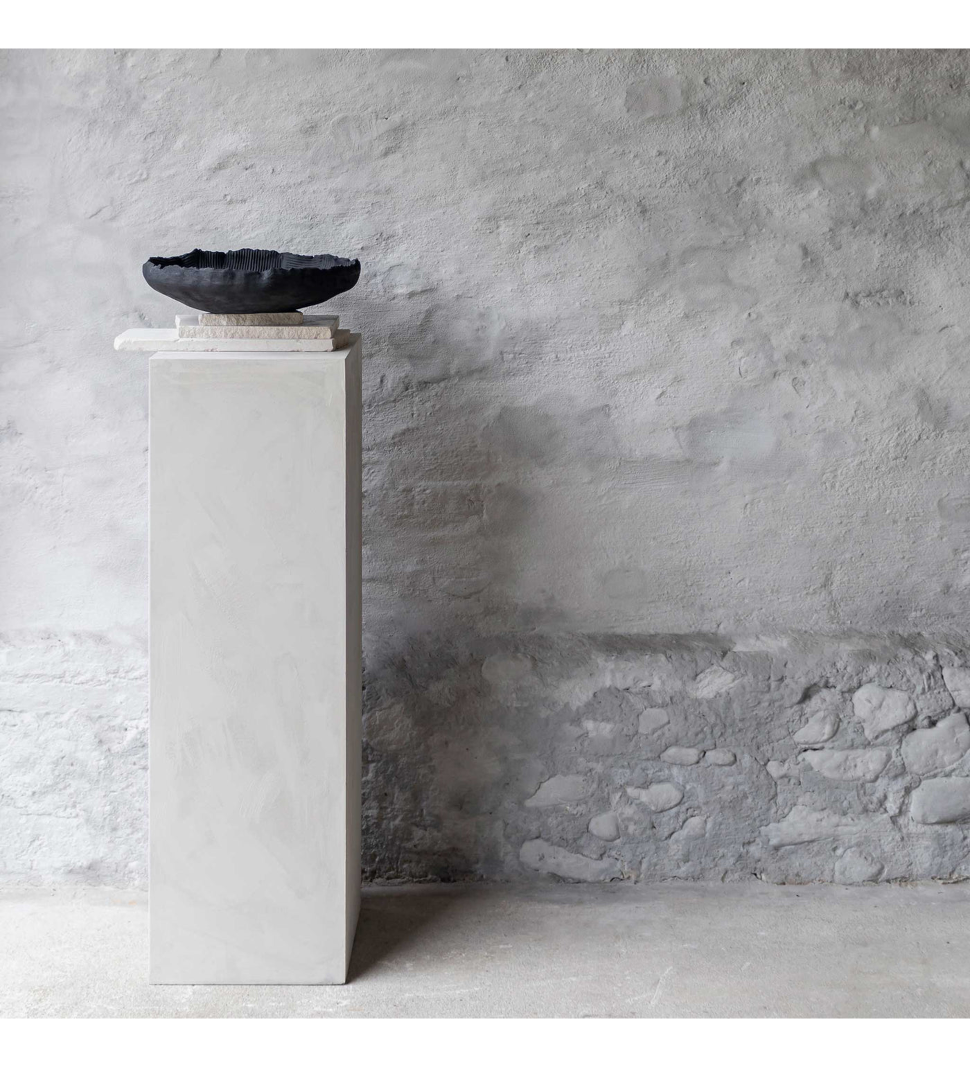 art piece patch bowl - black