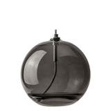 aura oil lamp - smoke grey large 