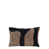 figura tufted cushion - brown